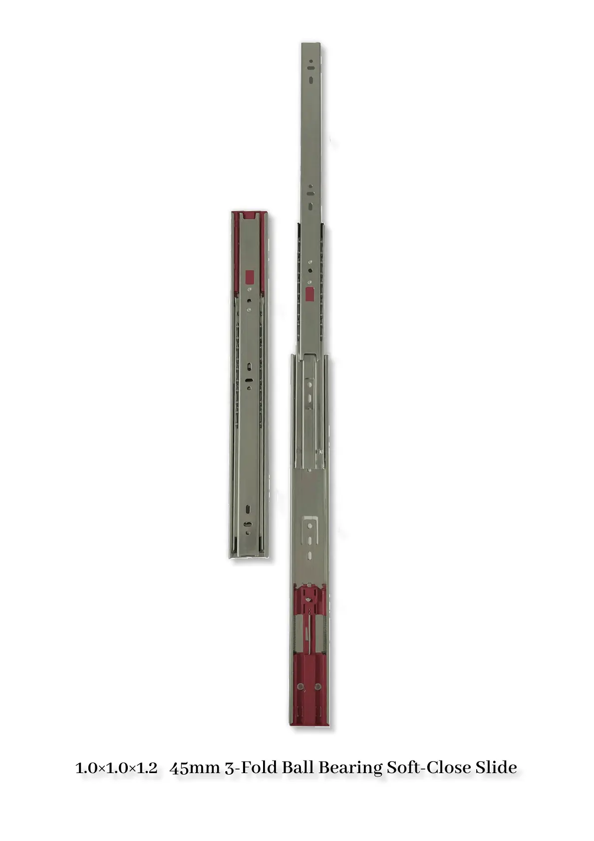 45mm Ball Bearing<br><em>Soft-Close — Red</em>