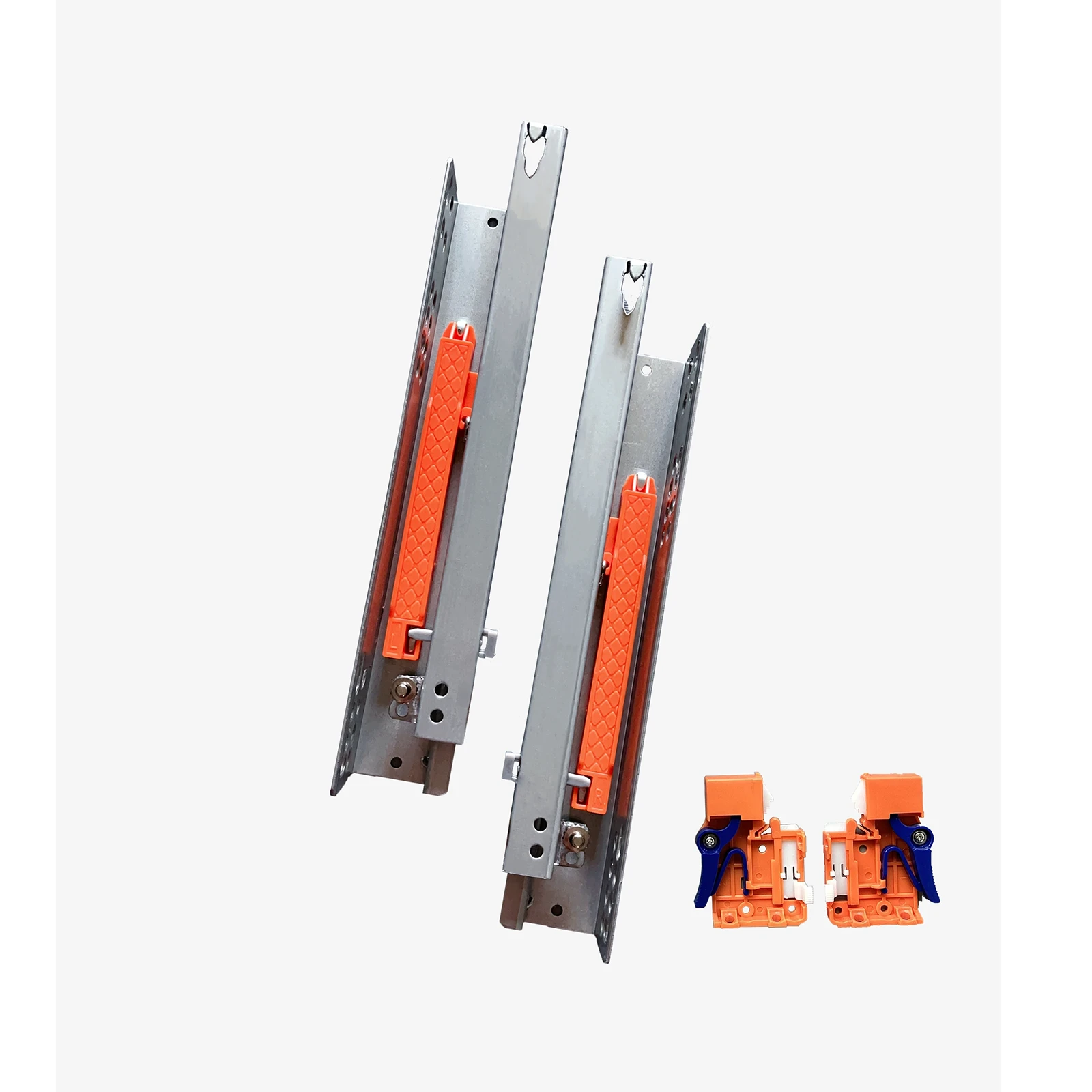 Single Extension Push-to-Open Undermount 1D Handle