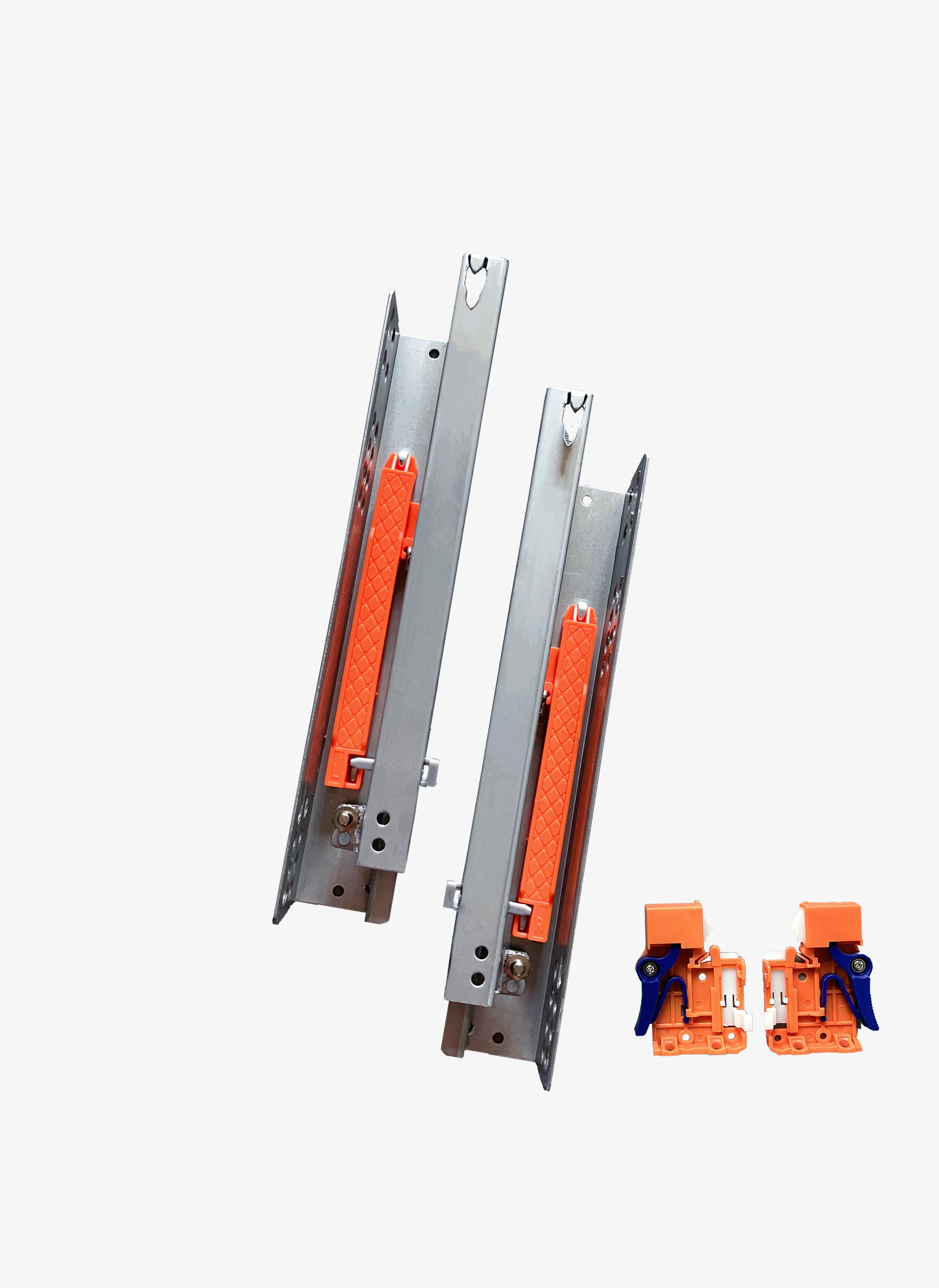 Push-to-Open Undermount 1D Handle