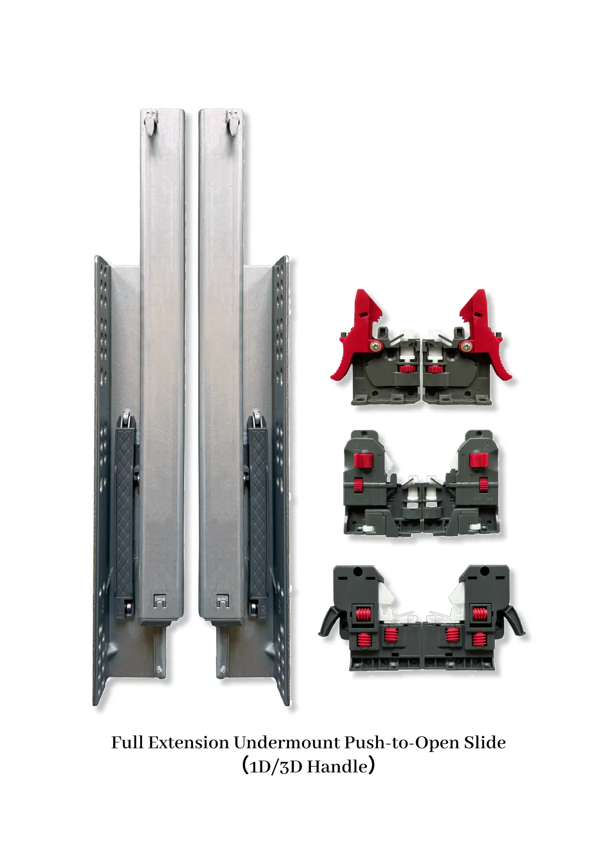 Push-to-Open Undermount<br><em>Latch</em>